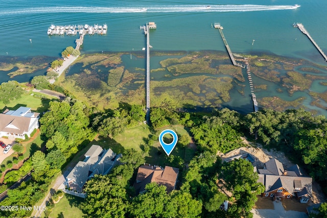 1911 Middle Sound Loop Rd, Wilmington, NC 28411 - aerial overview of property's location with a large body of water