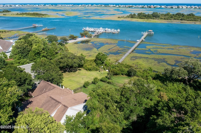 1911 Middle Sound Loop Rd, Wilmington, NC 28411 - aerial overview of property's location featuring a nearby body of water