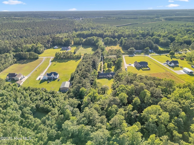 418 Grants Creek Rd, Jacksonville, NC 28546 - view of rural area featuring a heavily wooded area
