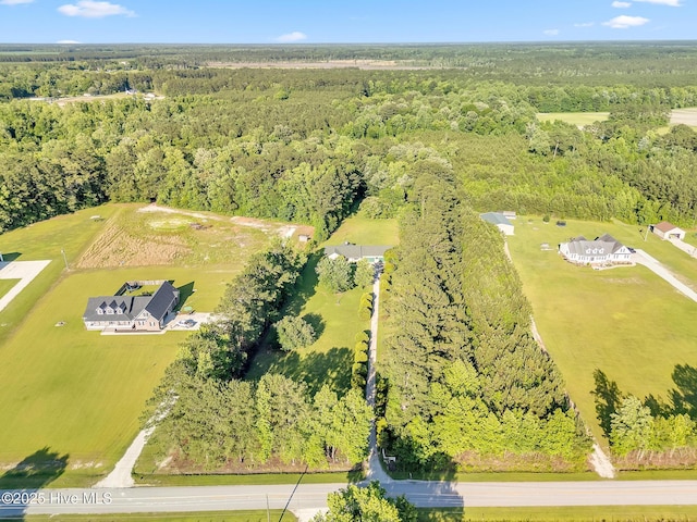 418 Grants Creek Rd, Jacksonville, NC 28546 - aerial view of property's location featuring a forest
