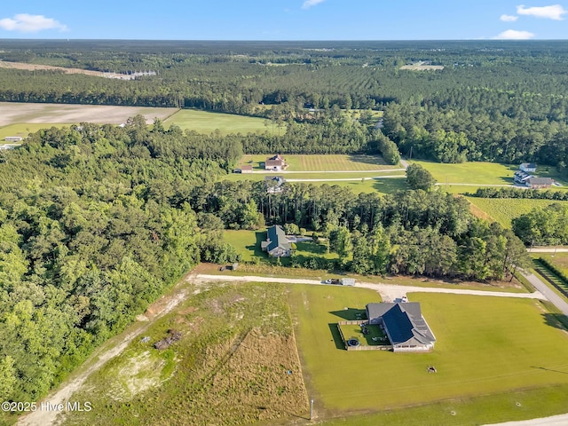 418 Grants Creek Rd, Jacksonville, NC 28546 - view of property location with a heavily wooded area