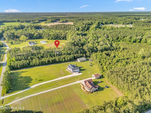 418 Grants Creek Rd, Jacksonville, NC 28546 - view of property location featuring a forest