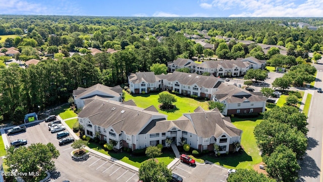 4109 Breezewood Dr Unit 204, Wilmington, NC 28412 - aerial perspective of suburban area featuring a forest