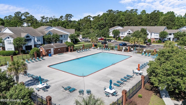 4109 Breezewood Dr Unit 204, Wilmington, NC 28412 - community pool with a residential view