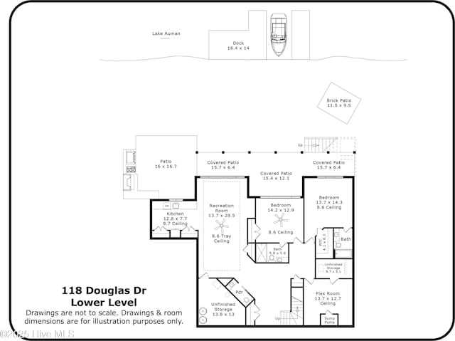 118 Douglas Dr, West End, NC 27376 - view of room layout