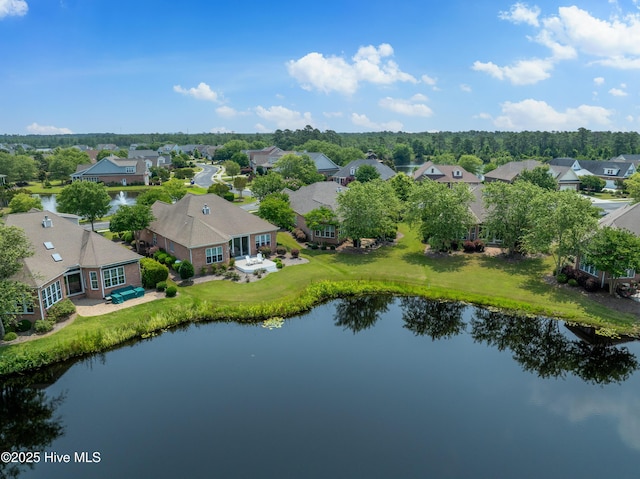 4239 Ashfield Pl, Southport, NC 28461 - aerial perspective of suburban area featuring a large body of water