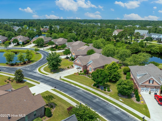 4239 Ashfield Pl, Southport, NC 28461 - aerial view of residential area featuring a nearby body of water