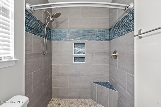 1428 Forest Hill Dr, Leland, NC 28451 - full bath featuring a tile shower and toilet