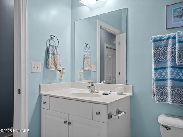 300 Lighthouse Ln Unit C2, Cedar Point, NC 28584 - half bath featuring vanity and toilet