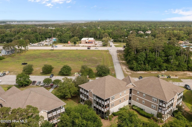 300 Lighthouse Ln Unit C2, Cedar Point, NC 28584 - bird's eye view of a heavily wooded area