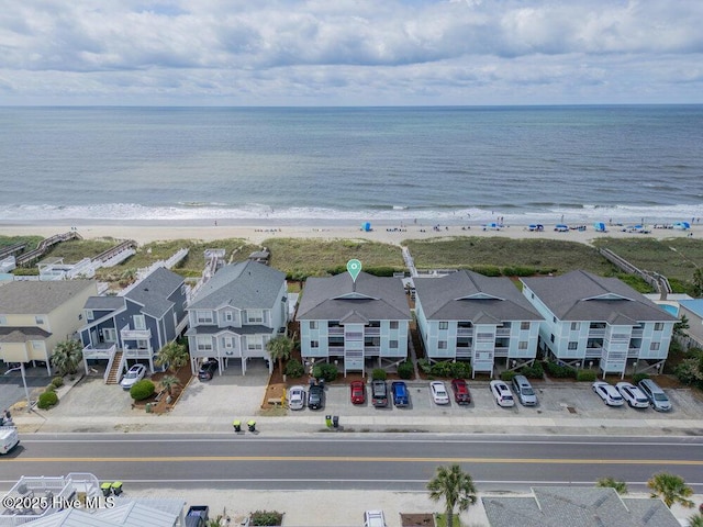 101 W First St # A2, Ocean Isle Beach, NC 28469 - aerial view of residential area with waterfront with a beach