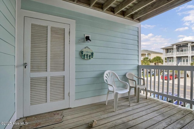 101 W First St # A2, Ocean Isle Beach, NC 28469 - view of wooden terrace