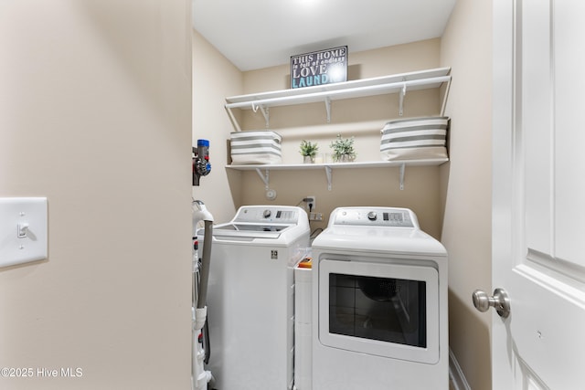 849 Rolling Pines Loop Rd, Leland, NC 28451 - laundry room featuring independent washer and dryer