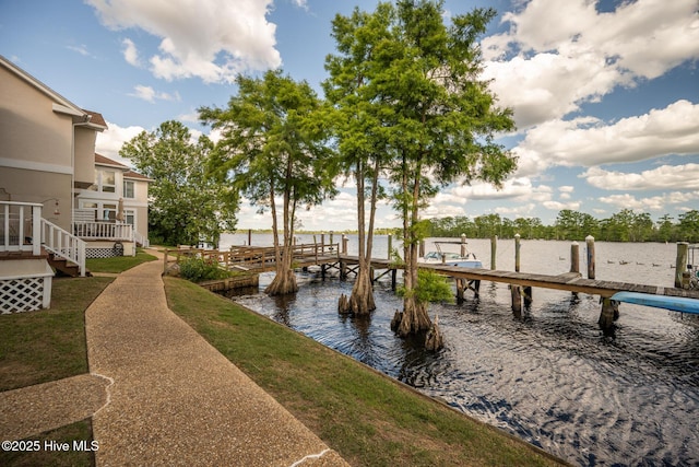 103 Continental Dr Unit 3, Elizabeth City, NC 27909 - dock with a water view