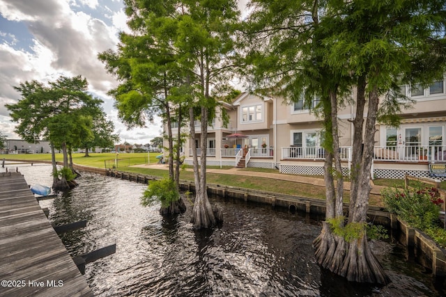 103 Continental Dr Unit 3, Elizabeth City, NC 27909 - view of community with a water view