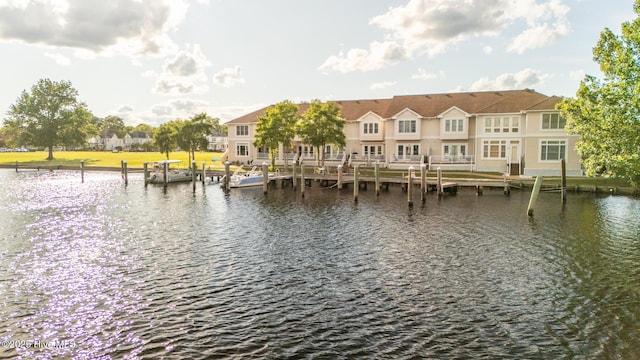 103 Continental Dr Unit 3, Elizabeth City, NC 27909 - dock with a water view