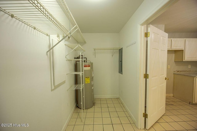 421 Commerce Ave Unit B, Morehead City, NC 28557 - utility room with electric water heater and electric panel