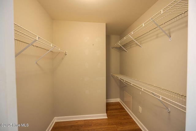 421 Commerce Ave Unit B, Morehead City, NC 28557 - walk in closet with wood finished floors