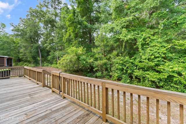 1678 Old Salt SW, Shallotte, NC 28470 - view of wooden deck
