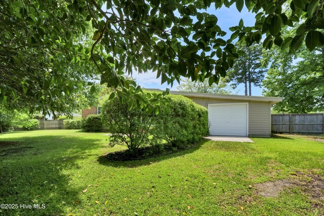 408 N 25th St, Wilmington, NC 28405 - view of yard with a garage