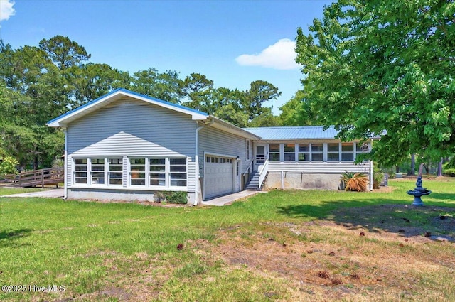 5685 Watts Rd SW, Ocean Isle Beach, NC 28469 - back of property featuring a garage