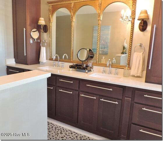 110 E Blalock Rd, Lucama, NC 27851 - full bath with double vanity