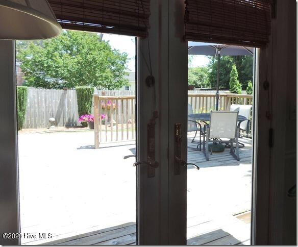 110 E Blalock Rd, Lucama, NC 27851 - view of doorway to outside