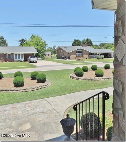 110 E Blalock Rd, Lucama, NC 27851 - view of grassy yard