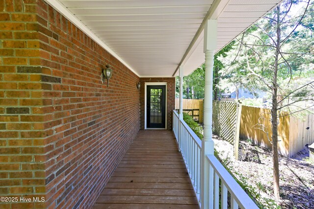 159 Dockside Dr, Jacksonville, NC 28546 - view of deck
