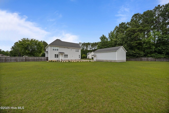 3107 Indian Wells Pl, Greenville, NC 27858 - view of yard