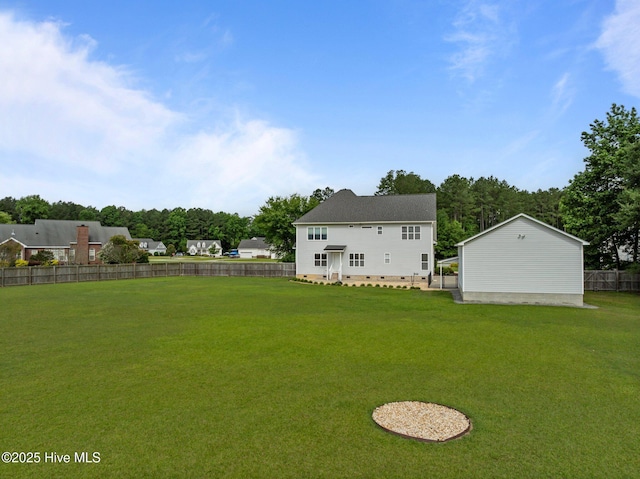 3107 Indian Wells Pl, Greenville, NC 27858 - view of yard