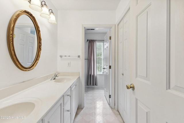 6814 Lipscomb Dr, Wilmington, NC 28412 - full bathroom with double vanity