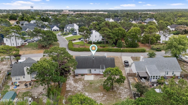 6814 Lipscomb Dr, Wilmington, NC 28412 - aerial perspective of suburban area
