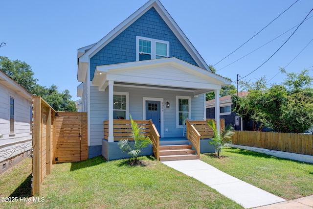 1014 N 7th St, Wilmington, NC 28401 - view of front of property featuring covered porch