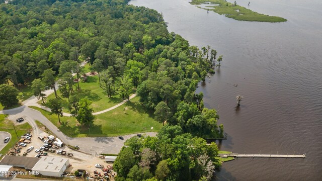 210 Glenburnie Dr, New Bern, NC 28560 - bird's eye view of a large body of water