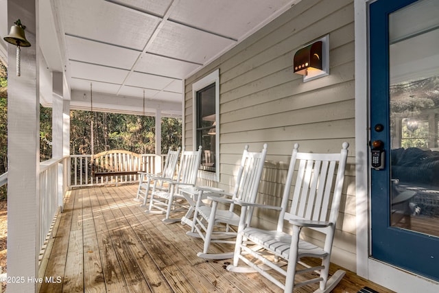 20 Fort Holmes Trl, Bald Head Island, NC 28461 - view of wooden porch
