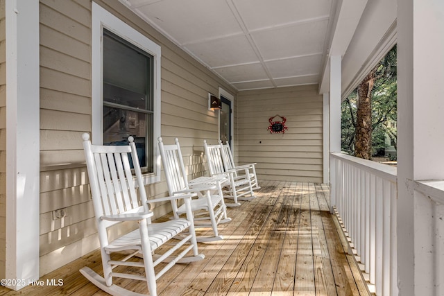 20 Fort Holmes Trl, Bald Head Island, NC 28461 - view of wooden porch