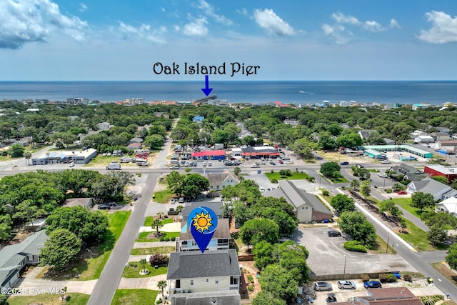 409 Womble St, Oak Island, NC 28465 - drone / aerial view of a large body of water