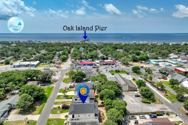 409 Womble St, Oak Island, NC 28465 - bird's eye view of a nearby body of water