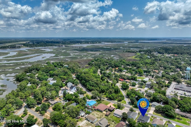 409 Womble St, Oak Island, NC 28465 - bird's eye view of a nearby body of water