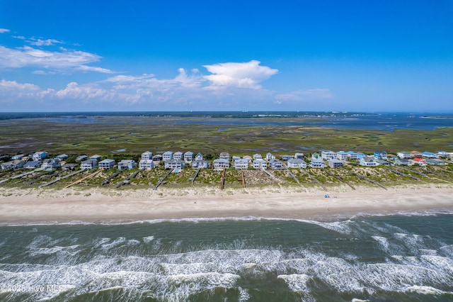 409 Womble St, Oak Island, NC 28465 - drone / aerial view of expansive coastline