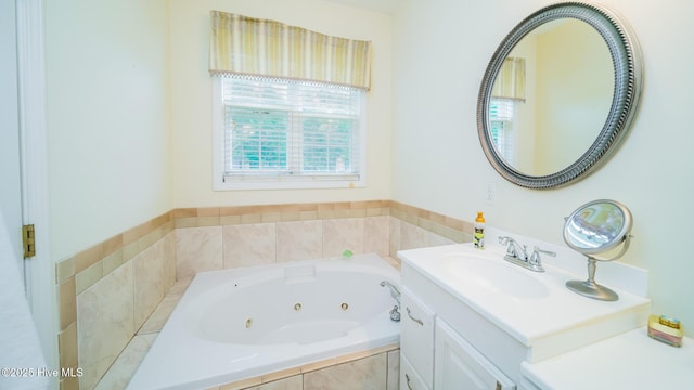 777 Marsh Rose Path NW, Calabash, NC 28467 - bathroom featuring vanity and a whirlpool tub