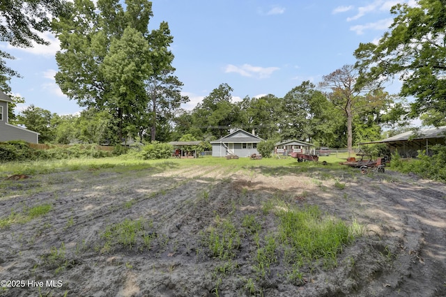 222 Evans St, Wilmington, NC 28405 - view of yard featuring view of wooded area