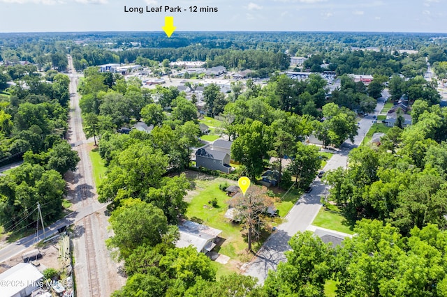 222 Evans St, Wilmington, NC 28405 - bird's eye view