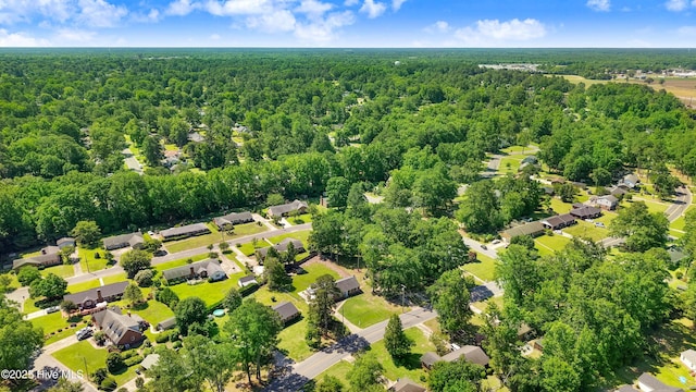 2305 Hardee Rd, Kinston, NC 28504 - aerial view of residential area with a forest
