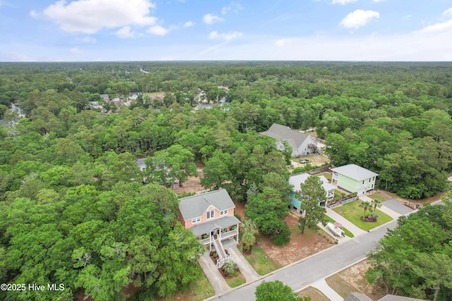 1086 Ferry Landing Dr SW, Supply, NC 28462 - aerial view of a heavily wooded area