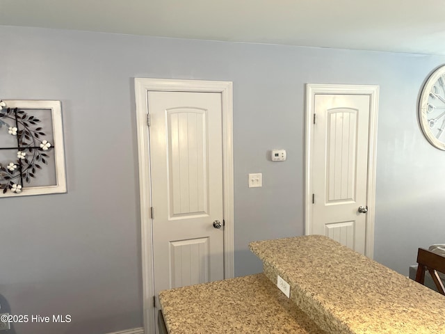 219 Grove Ln, Havelock, NC 28532 - kitchen featuring light stone countertops