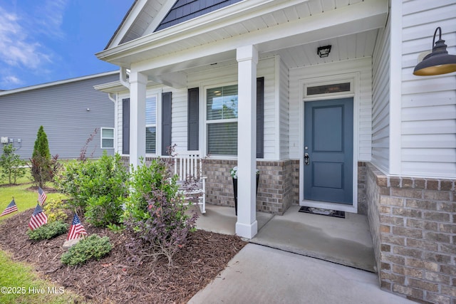 1700 Sun Palms Blvd SE, Bolivia, NC 28422 - doorway to property featuring covered porch