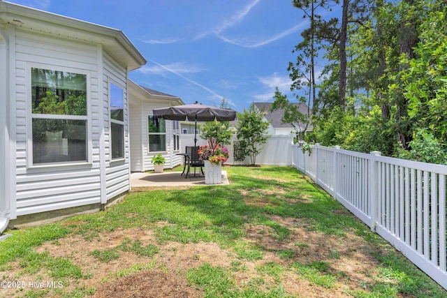 1700 Sun Palms Blvd SE, Bolivia, NC 28422 - view of yard with a patio area