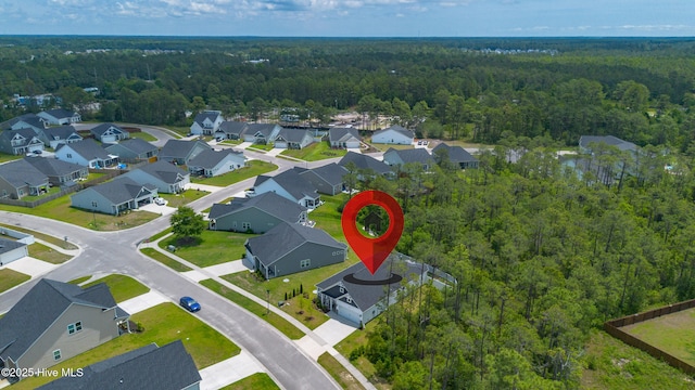 1700 Sun Palms Blvd SE, Bolivia, NC 28422 - aerial view of residential area featuring a forest